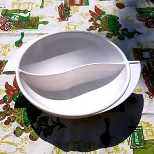 MID-CENTURY MODERN BOONTON DIVIDED SERVING DISH